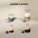 DeLonghi Nespresso Citiz EN 267.WAE, Kapselmaschine weiß/silber