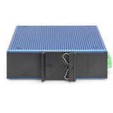 Digitus Industrieller 8+2-Port L2 managed Gigabit Ethernet PoE Switch 