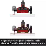 EINHELL Power X-Change Akku-Fugenreiniger GE-CC 18/110 Li E-Solo, 18Volt rot/schwarz, ohne Akku und Ladegerät