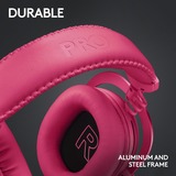 Logitech Gaming PRO X 2 LIGHTSPEED, Gaming-Headset magenta, USB, 3.5 mm, Bluetooth
