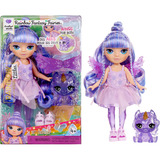 MGA Entertainment Rainbow High Littles Fantasy Fairies - Amethyst, Puppe 