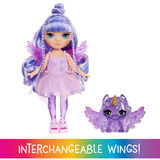 MGA Entertainment Rainbow High Littles Fantasy Fairies - Amethyst, Puppe 