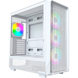 Montech X5 , Tower-Gehäuse weiß, Tempered Glass