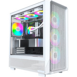 Montech X5 , Tower-Gehäuse weiß, Tempered Glass