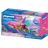 PLAYMOBIL 72106 Fantasy & Magic Orca mit Meerjungfrau, Konstruktionsspielzeug 