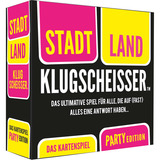Pegasus Stadt Land Klugscheisser - Das Kartenspiel (Party Edition), Partyspiel 