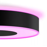 Philips HUE White & Color Ambiance Infuse Deckenleuchte M, LED-Leuchte schwarz