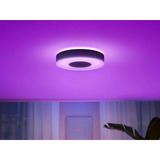 Philips White & Color Ambiance Infuse Deckenleuchte M, LED-Leuchte schwarz
