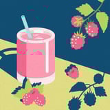 Ravensburger CreArt - Mocktail Himbeere, Malen 