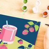 Ravensburger CreArt - Mocktail Himbeere, Malen 