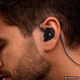 Sharkoon Stealthbite IEM, Kopfhörer schwarz, USB-A/C, Klinke 3,5 mm