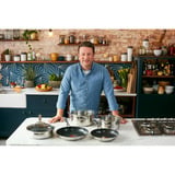 Tefal Bratpfanne by Jamie Oliver Cook Smart  edelstahl/schwarz, Ø 24cm