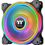 Thermaltake Riing Quad 14 RGB Radiator Fan TT Premium Edition Single Fan Pack, Gehäuselüfter schwarz, Single Pack, ohne Controller, 140 mm