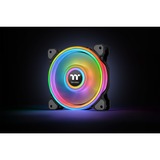 Thermaltake Riing Quad 14 RGB Radiator Fan TT Premium Edition Single Fan Pack, Gehäuselüfter schwarz, Single Pack, ohne Controller, 140 mm