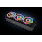 Thermaltake Riing Quad 14 RGB Radiator Fan TT Premium Edition Single Fan Pack, Gehäuselüfter schwarz, Single Pack, ohne Controller, 140 mm