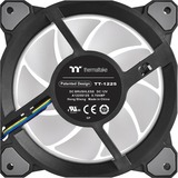 Thermaltake Riing Quad 14 RGB Radiator Fan TT Premium Edition Single Fan Pack, Gehäuselüfter schwarz, Single Pack, ohne Controller, 140 mm