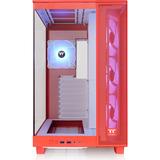 Thermaltake View 380 XL TG ARGB Flaming Orange, Tower-Gehäuse rot, Tempered Glass x 2