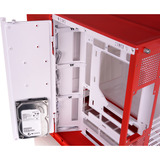 Thermaltake View 380 XL TG ARGB Flaming Orange, Tower-Gehäuse rot, Tempered Glass x 2