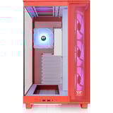Thermaltake View 380 XL TG ARGB , Tower-Gehäuse rot, Tempered Glass x 2