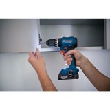 Bosch Akku-Schlagbohrschrauber GSB 18V-45 Professional, 18Volt blau/schwarz, 2x Li-Ionen Akku 2,0Ah, in L-BOXX