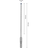 Bosch Expert Hammerbohrer SDS-plus-7X, Ø 5,5mm Arbeitslänge 150mm