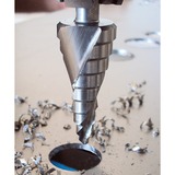 Bosch Professional HSS-Stufenbohrer, Ø 6mm - Ø 40,5mm, M 10 - M 40 16 Stufen, mit Spiralnut