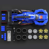 Brick Shop Brick Shop Hot Wheel Speed Series Cadillac Project GTP, Konstruktionsspielzeug 