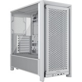 Corsair FRAME 4000D RS , Tower-Gehäuse weiß, Tempered Glass