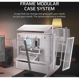 Corsair FRAME 4000D RS , Tower-Gehäuse weiß, Tempered Glass
