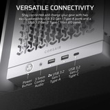 Corsair FRAME 4000D RS , Tower-Gehäuse weiß, Tempered Glass