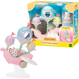 EPOCH Traumwiesen Sylvanian Families - Magisches Ballonschiff mit Figur, Konstruktionsspielzeug 