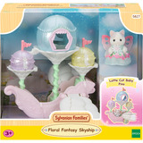EPOCH Traumwiesen Sylvanian Families - Magisches Ballonschiff mit Figur, Konstruktionsspielzeug 