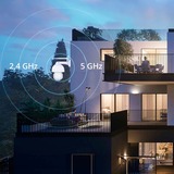Foscam SD8P, Überwachungskamera weiß, 4K, WLAN