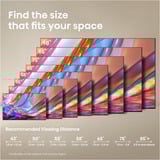 Hisense 43E7S Hi-QLED-Fernseher 108 cm (43 Zoll), schwarz, UltraHD/4K, Triple Tuner