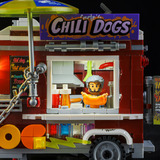 Lumibricks Chili Dog Anhänger, Konstruktionsspielzeug 