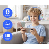 Medion Life HE-1 Kids  Bluetooth Kinderkopfhörer pink, Bluetooth, microSD, MP3-Player