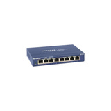 Netgear GS108GE, Switch blau, Retail