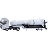 SIKU SUPER MAN Lkw mit ESA Rakete, Modellfahrzeug 