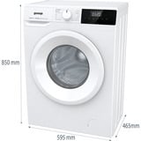 gorenje WNHPI74SCPS/DE  , Waschmaschine weiß