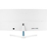 ASUS VU34WCIP-W Eye Care , LED-Monitor 86.4 cm (34 Zoll), weiß, WQHD, VA, Curved, USB-C, Air Ionizer, 100Hz Panel
