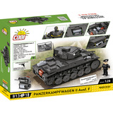COBI Panzerkampfwagen II Ausf. F, Konstruktionsspielzeug Maßstab 1:28