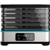 Cecotec VitaDry Pro Dörrautomat edelstahl/transparent, 300 Watt, 5 höhenverstellbare Fächer