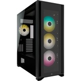 Corsair iCUE 7000X RGB TG, Big-Tower-Gehäuse schwarz, Tempered Glass