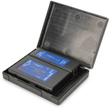 Digitus Einseitiger Kabeltester für RJ45 Netzwerkkabel schwarz, mit Schutzkoffer