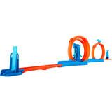 Hot Wheels Track Creator Dreifach-Looping-Set, Rennbahn 