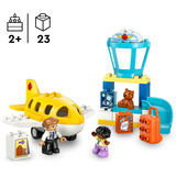 LEGO 10443 DUPLO Town Erster Besuch im Flughafen, Konstruktionsspielzeug 