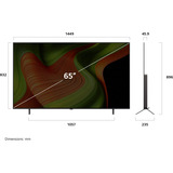 LG OLED65B59LA.AEU evo TV, OLED-Fernseher 164 cm (65 Zoll), schwarz, UltraHD/4K, HDR, SmartTV, 120Hz Panel