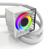 Montech CyberFlow ARGB 240, Wasserkühlung weiß