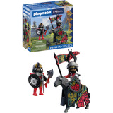 PLAYMOBIL 72118 Knights Anführer Drachenritter, Konstruktionsspielzeug 