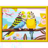 Ravensburger CreArt - Bunte Wellensittiche, Malen 